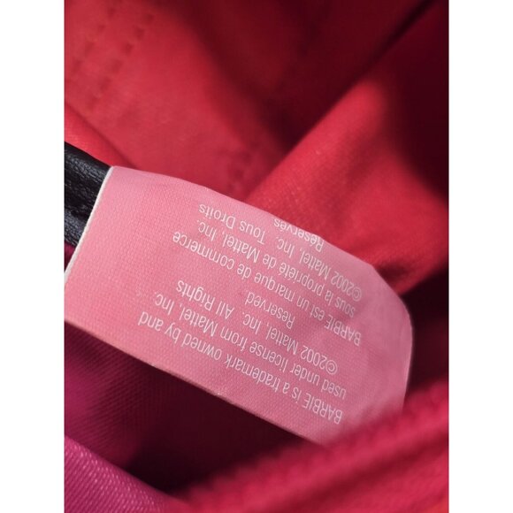 Vintage 2002 Mattel Barbie Red Tote Bag Duffel Bag- Some Flaws- Read Info - Picture 15 of 16